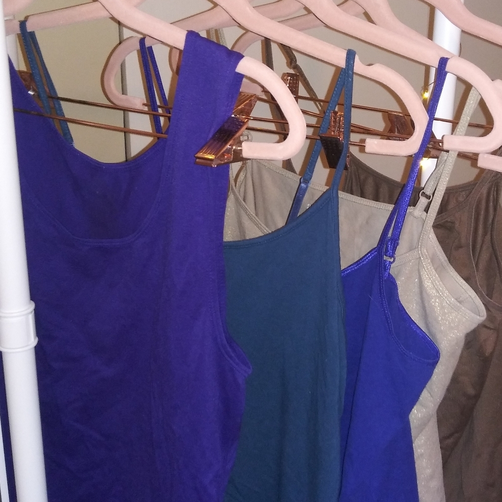 Lot of 5 JCPenney/Target Tanks/Camisoles